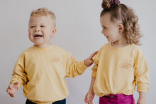Load image into Gallery viewer, Shine Baby + Toddler Crewneck Sweater - Yellow -