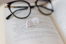 Load image into Gallery viewer, Clay Rainbow Earrings - Concrete