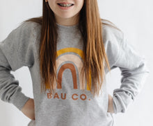 Load image into Gallery viewer, Rainbow - Bau Co. OG - Youth - Light & Dark Grey