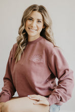 Load image into Gallery viewer, Shine Adult Crewneck - Dusty Maroon -

