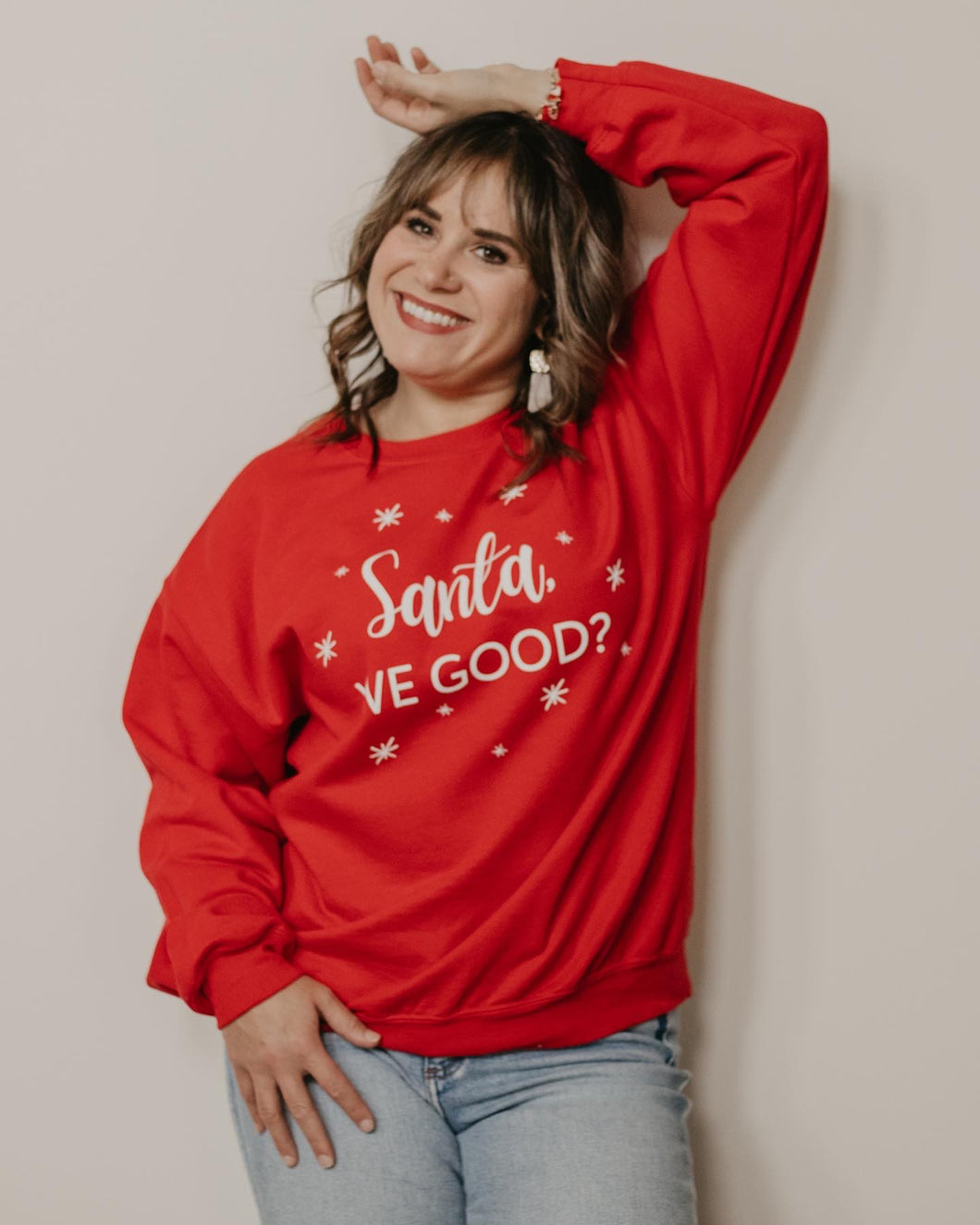 Santa, We Good? Sweater - Adult -