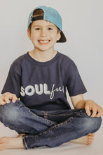 Load image into Gallery viewer, SoulFull T-shirt - Youth - Navy
