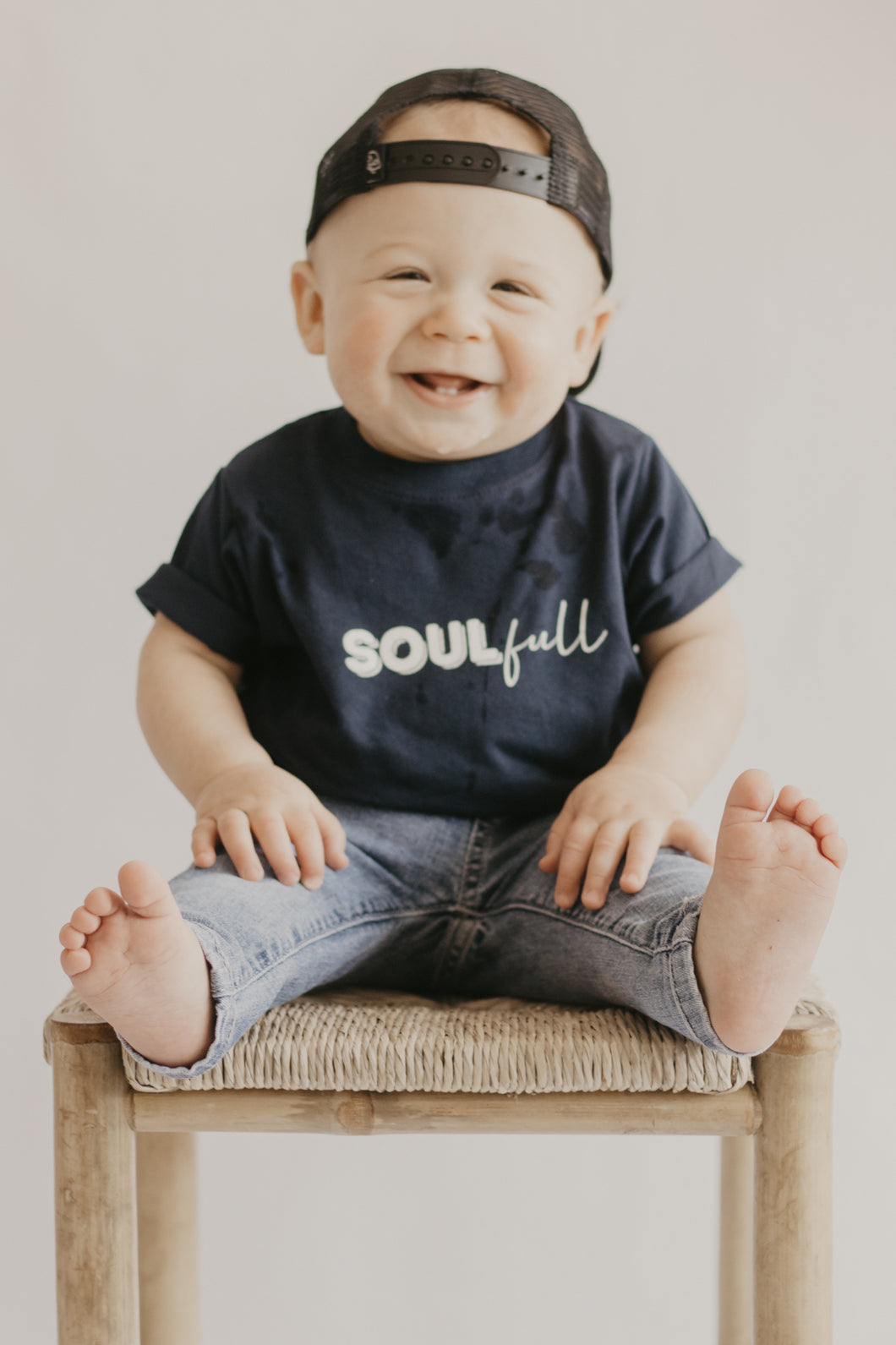 SoulFull T-shirt - Toddler - Navy