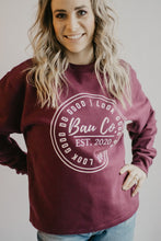 Load image into Gallery viewer, Bau Co. Logo - Adult - Wine
