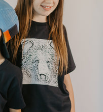 Load image into Gallery viewer, Bear Graphic T-Shirt - Youth - Black
