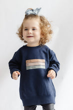 Load image into Gallery viewer, Let&#39;s Be Friends Crewneck - Toddler - Navy
